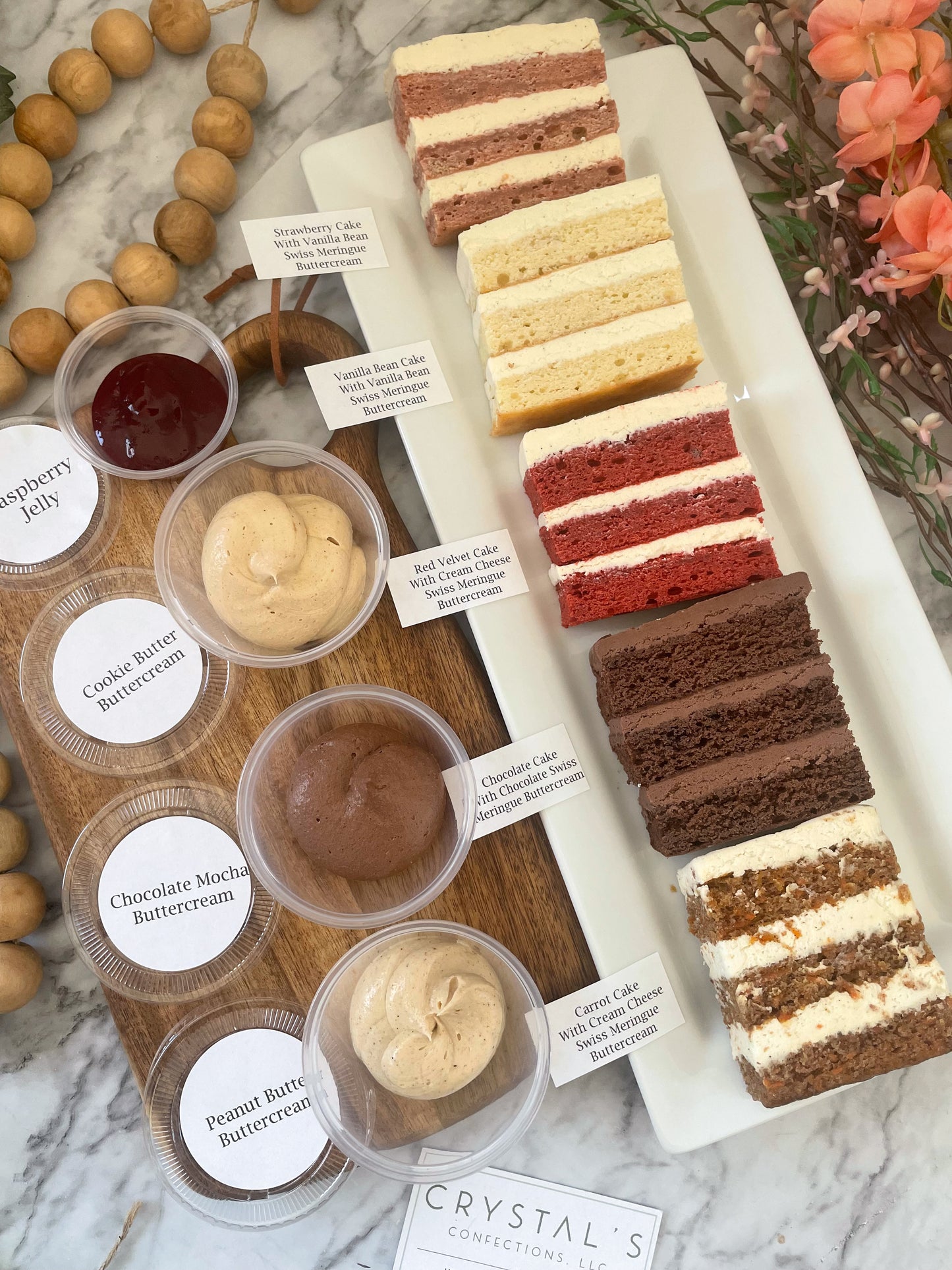 Wedding Cake Tasting Box - Pickup Only