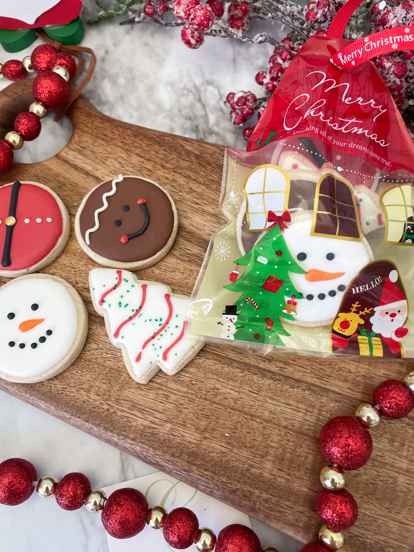 Christmas DIY Cookie Decorating Kit - The Chocolate Dozen LLC